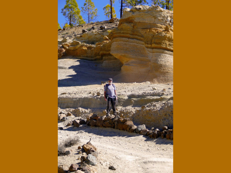 Die erste Bimssteinformation.