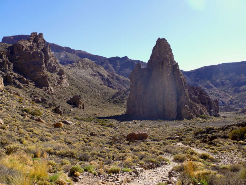 Blick zurück auf La Catedral.