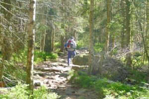 Auf dem Grenzpfad zum Langmartskopf.