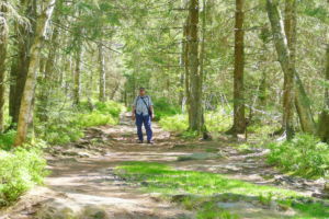 Auf dem Grenzpfad zum Langmartskopf.