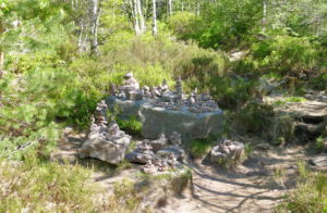 Auf dem Grenzpfad zum Langmartskopf.