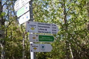 Auf dem Grenzpfad zum Langmartskopf.