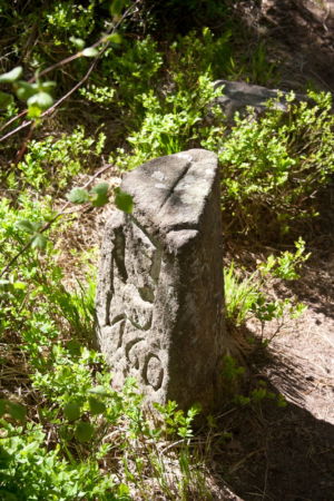 Auf dem Grenzpfad zum Langmartskopf.