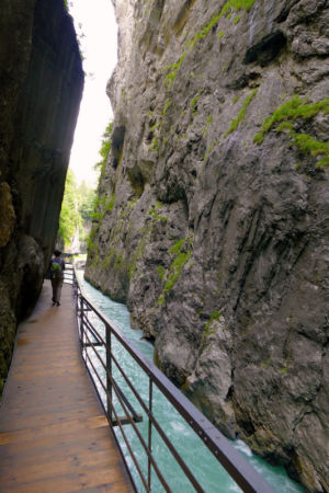 In der Aareschlucht.