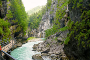 In der Aareschlucht.