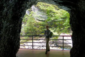 In der Aareschlucht.