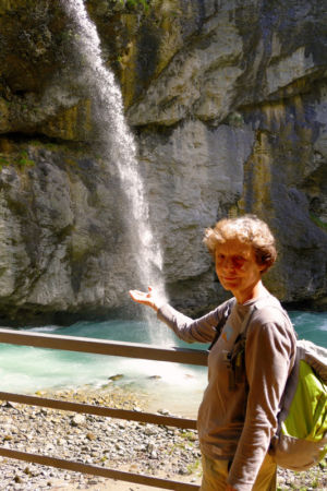 In der Aareschlucht.