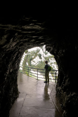 In der Aareschlucht.