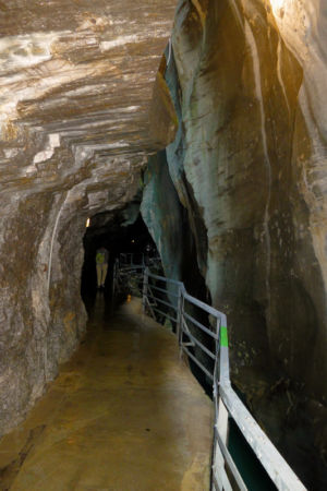 In der Aareschlucht.