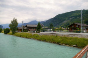 Haltestelle Aareschlucht West.