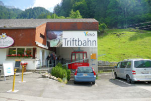 Triftbahn-Talstation.
