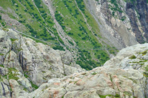 Ein letzter Blick auf die Triftbrücke.