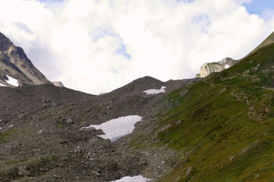Aufstieg zum Cornopass.