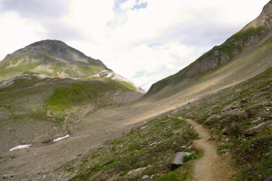 Auf dem Weg zurück zum Cornopass.