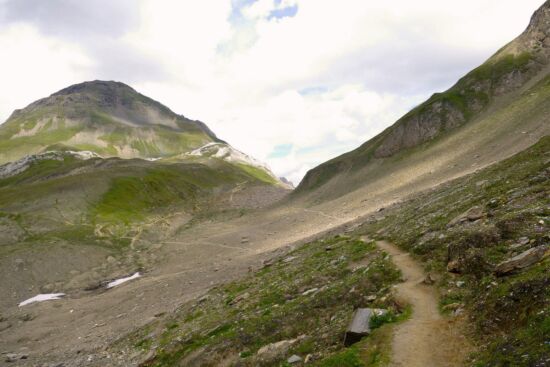 Auf dem Weg zurück zum Cornopass.