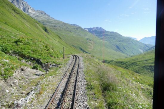 Zahnstangengleis System Abt.