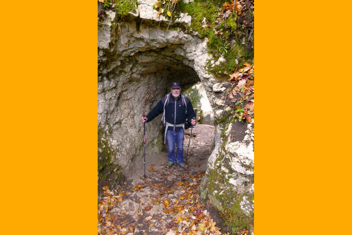 Auf dem Klosterfelsenweg.