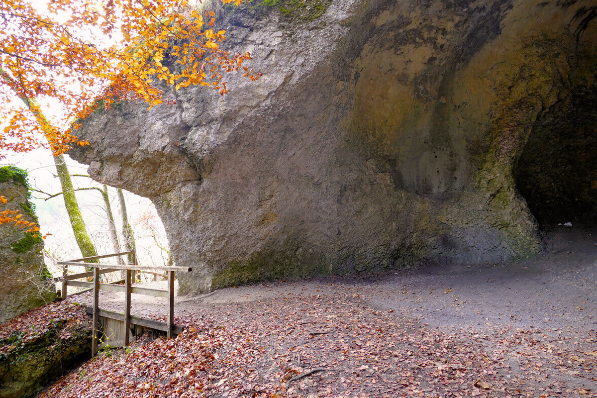 Auf dem Klosterfelsenweg.