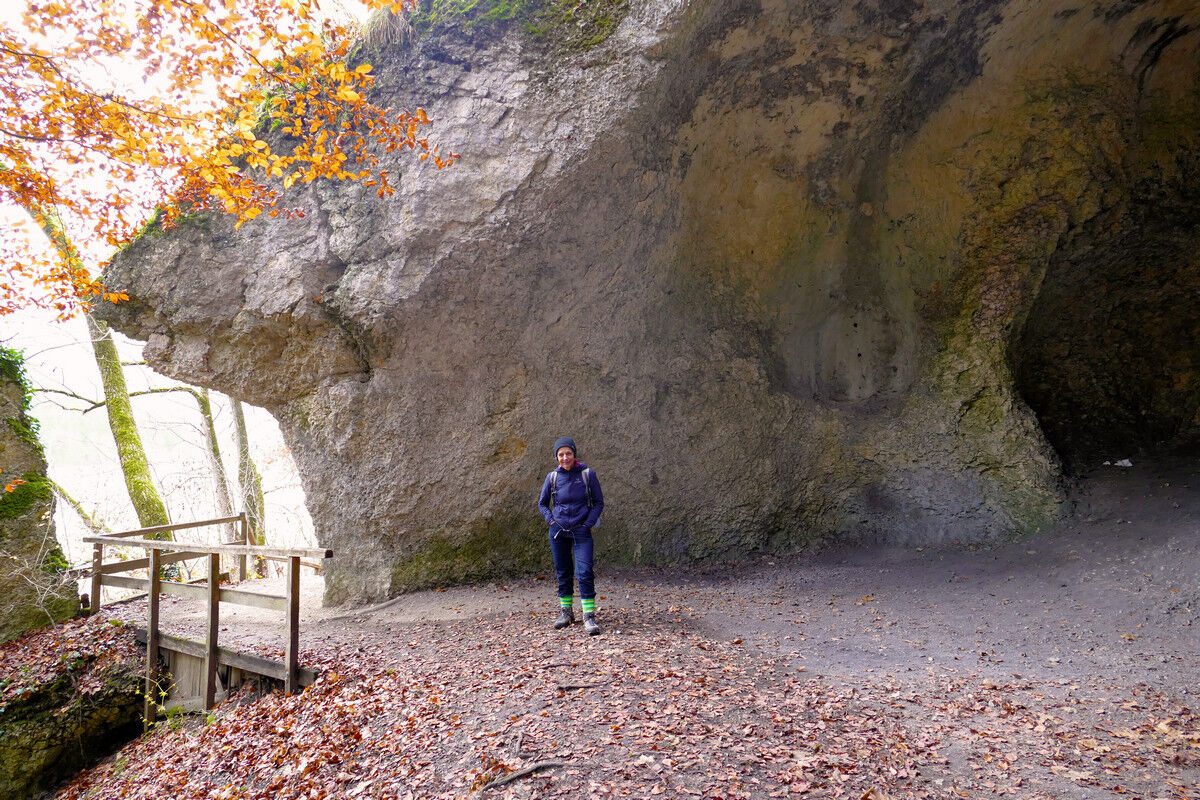 Auf dem Klosterfelsenweg.