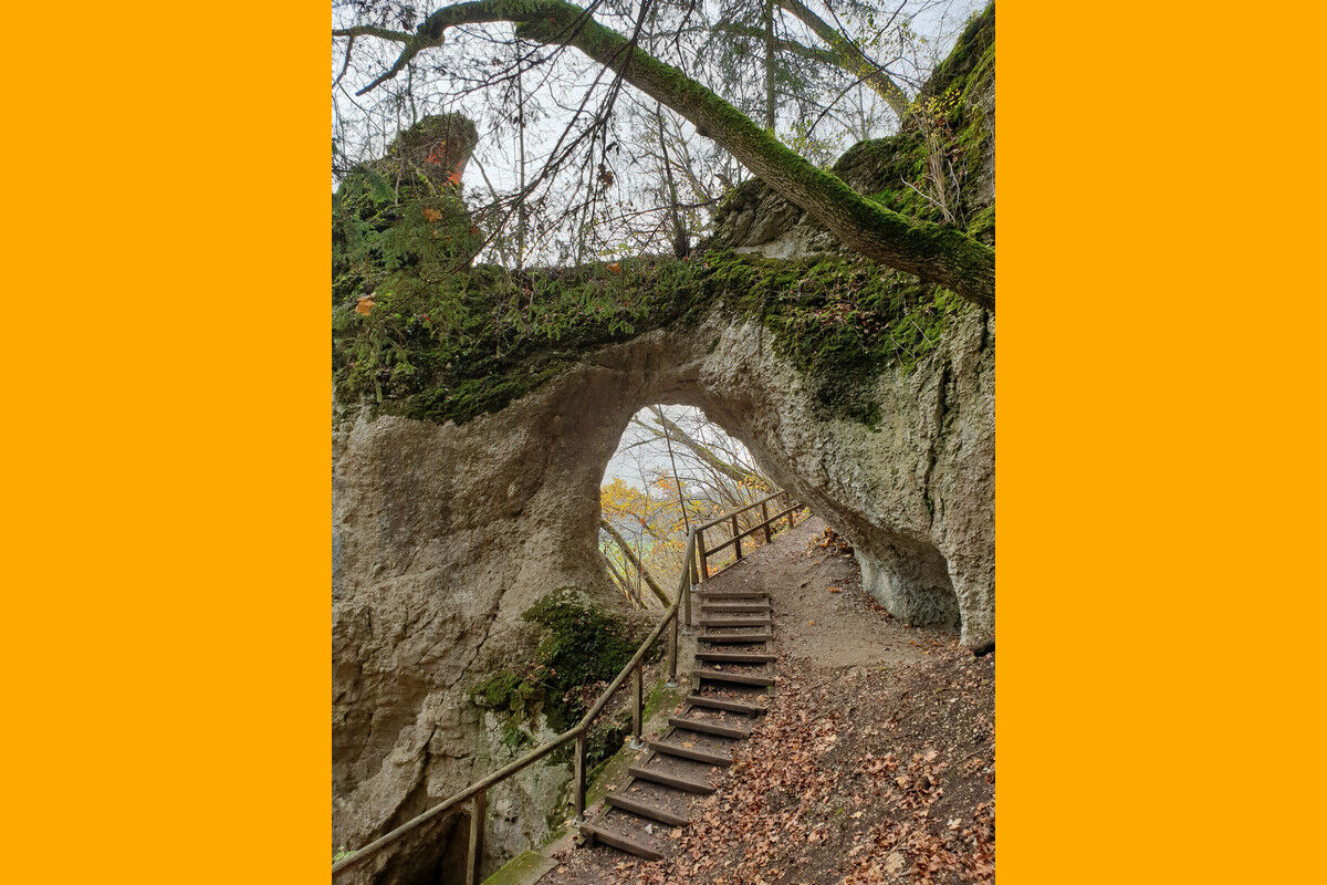 Auf dem Klosterfelsenweg.