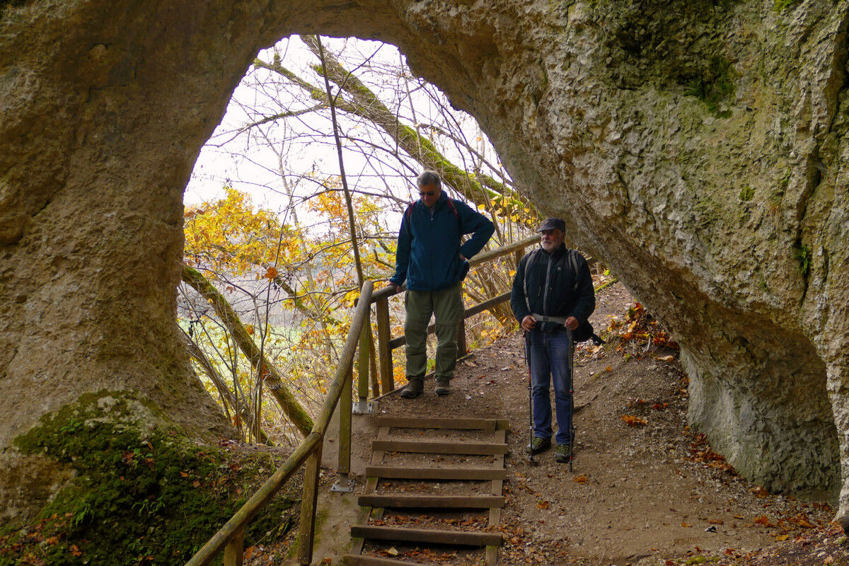 Auf dem Klosterfelsenweg.