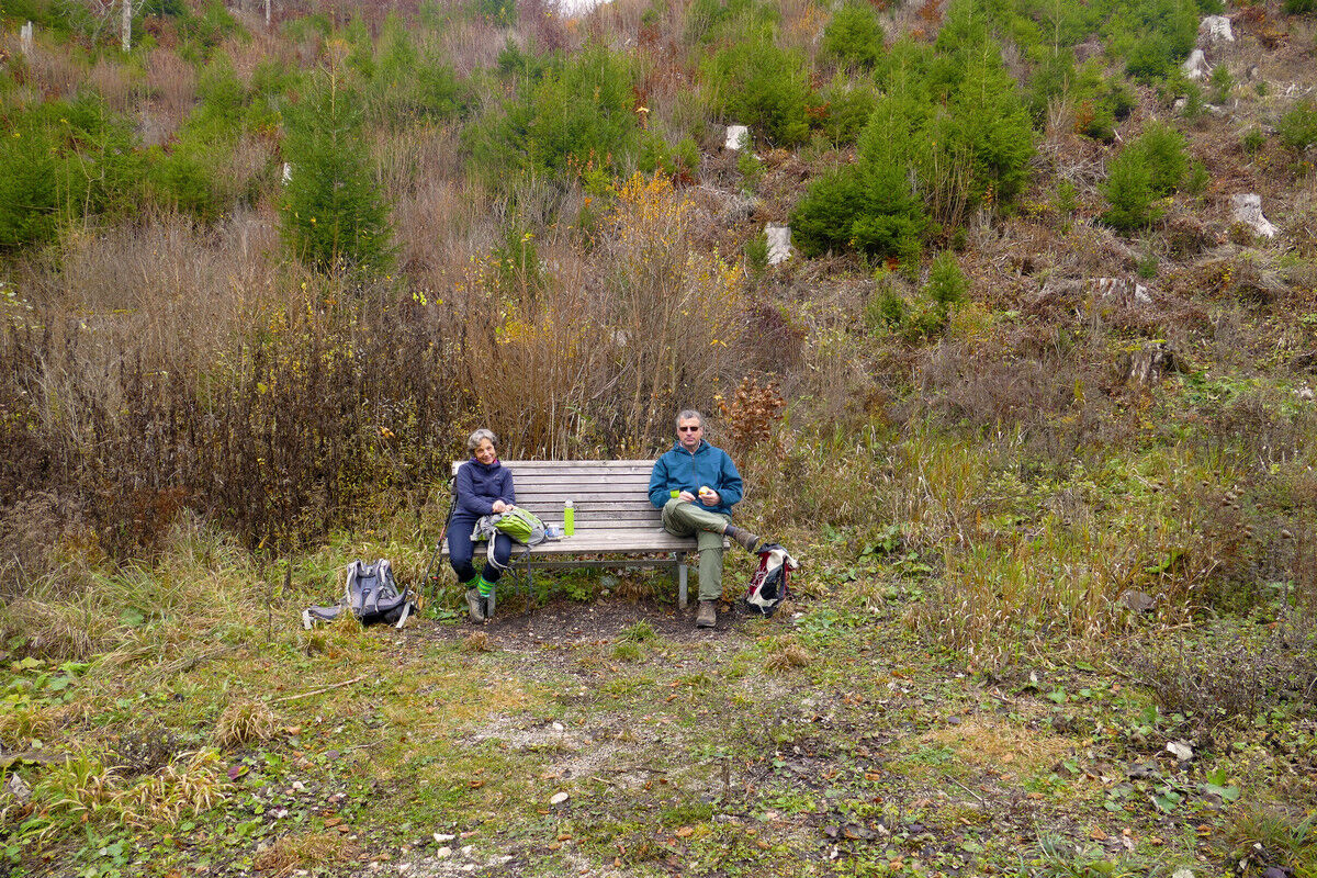 Verdiente Pause im Schmeiental.