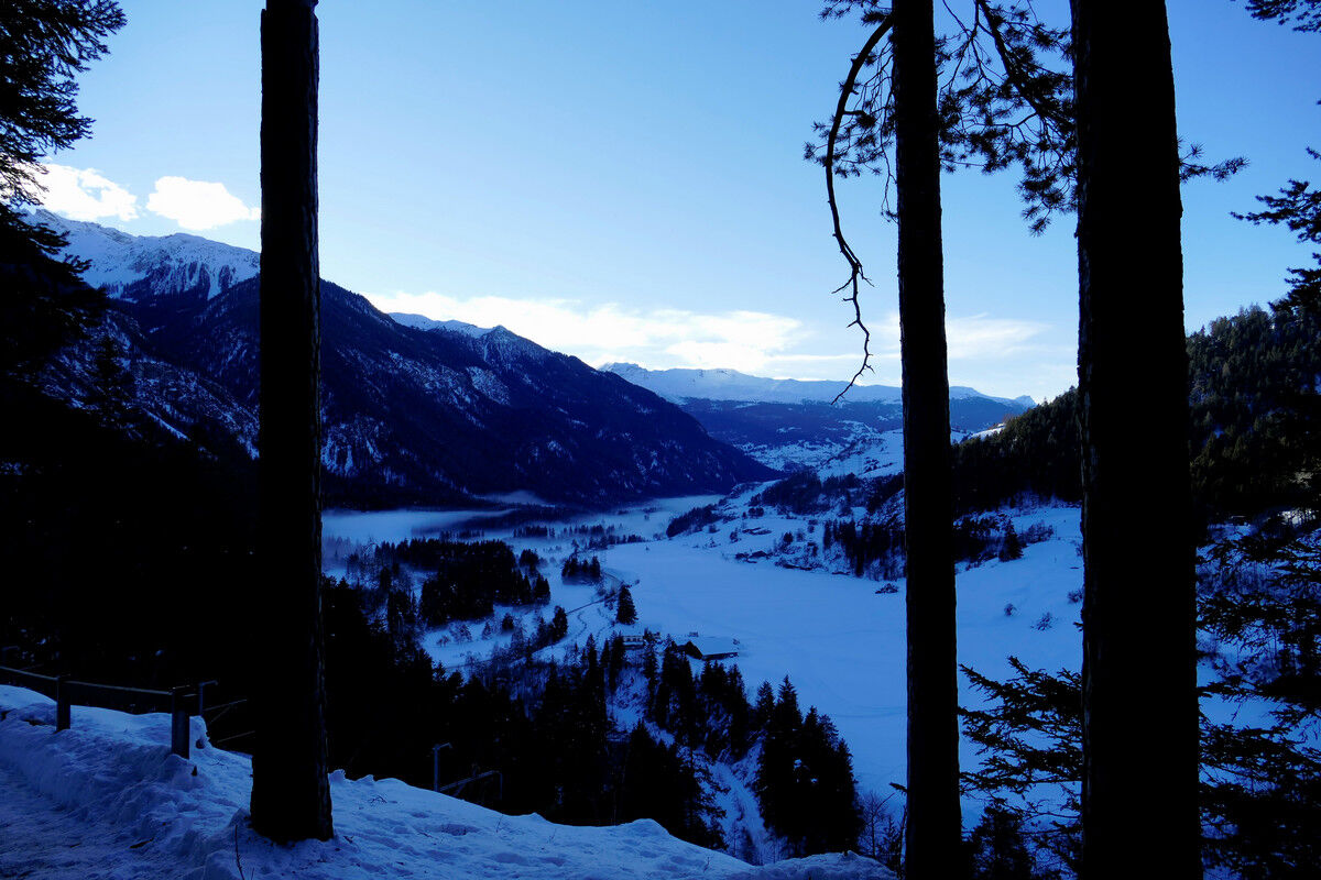 Es wird dunkel - ein toller Tag neigt sich dem Ende zu.