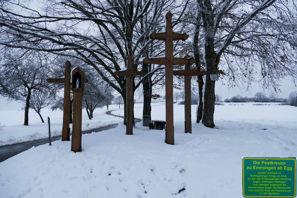 Pestkreuze von Emmingen ab Egg.