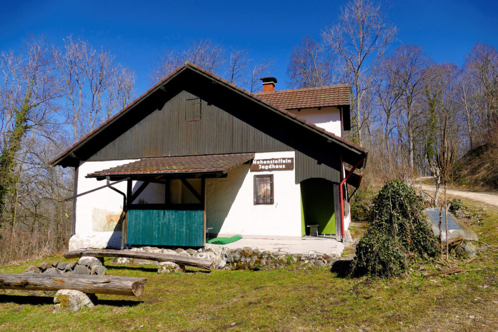 Am Jagdhaus Hohenstoffeln.