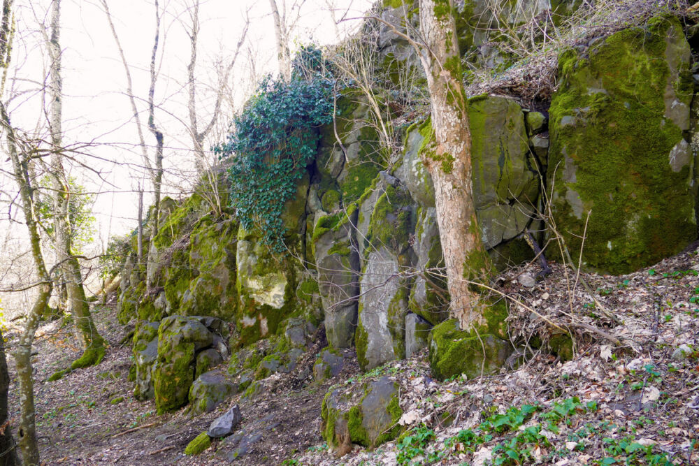 Auf dem Weg vom Nordgipfel zum Südgipfel.