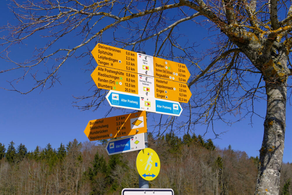 Die Tour ist hervorragend ausgeschildert.