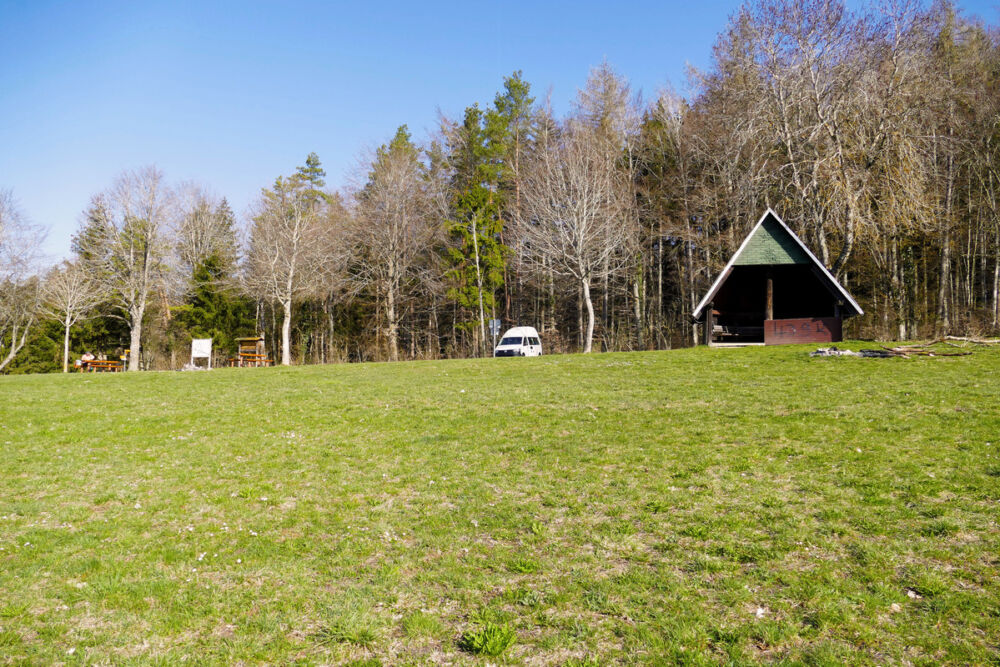 Park- und Rastplatz Spitzhütte.