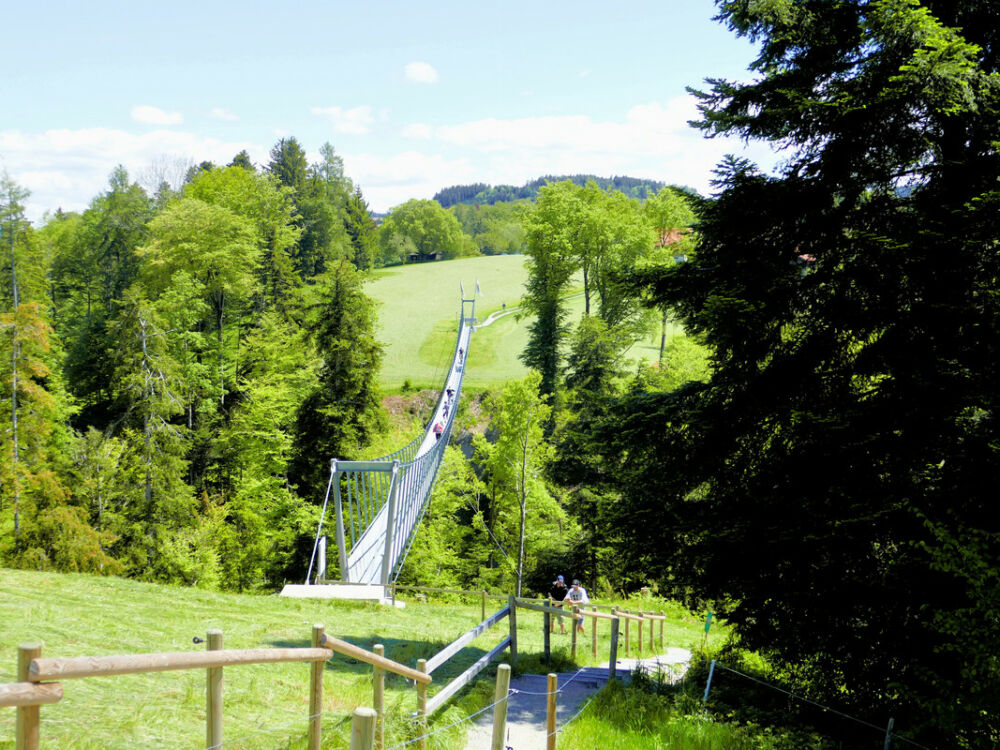 Hängebrücke Grub (AR) - Grub (SG).
