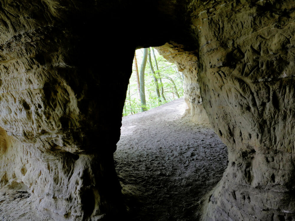 Bei den heidenhöhlen.