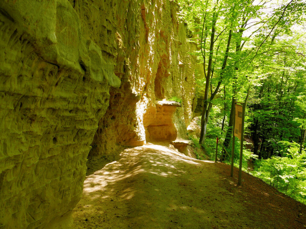 Bei den heidenhöhlen.