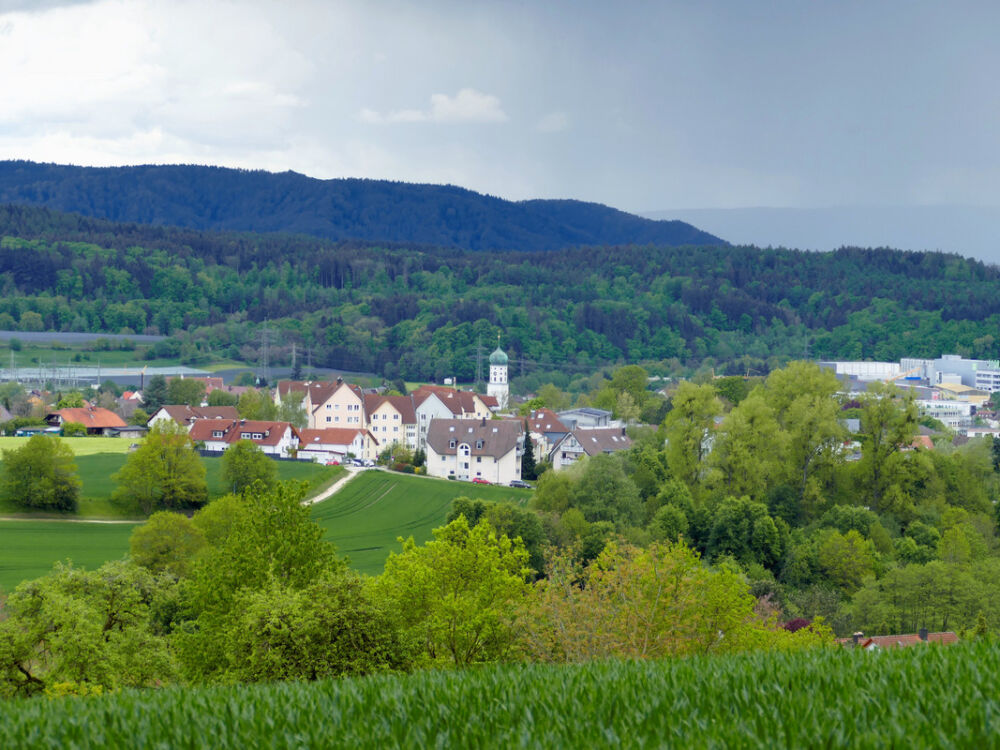 Blick auf Stockach.