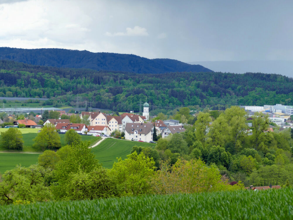 Blick auf Stockach.