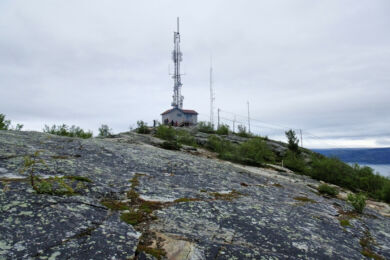 Auf dem Komsatoppen.