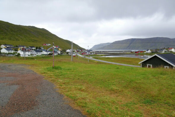 Blick über Skarsvåg.