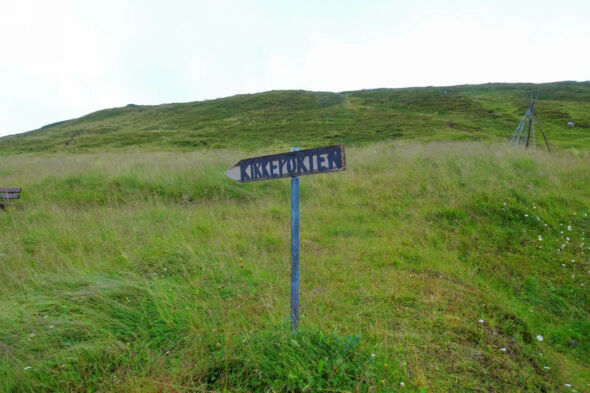 Start des Wanderpfades.