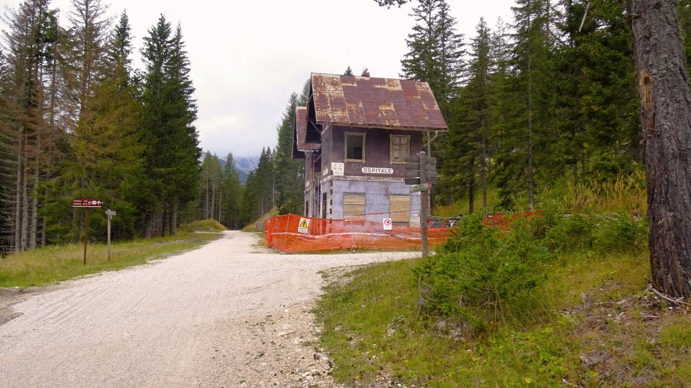 Ehemaliger Bahnhof Ospitale.