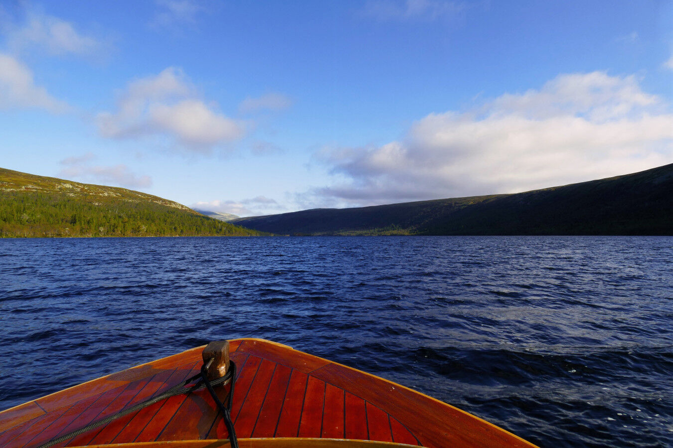 Auf dem Grövelsjön - Blick nach Norden.
