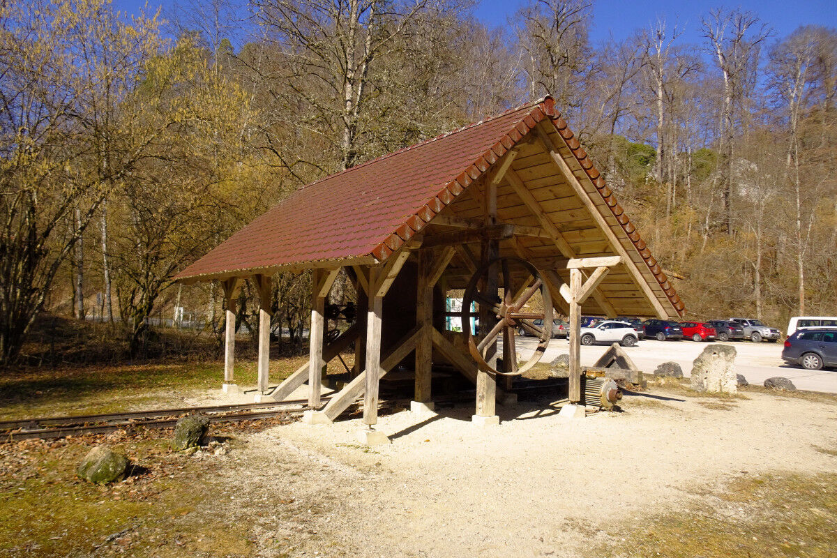 Alte Mühle beim Parkplatz Wolfstal.