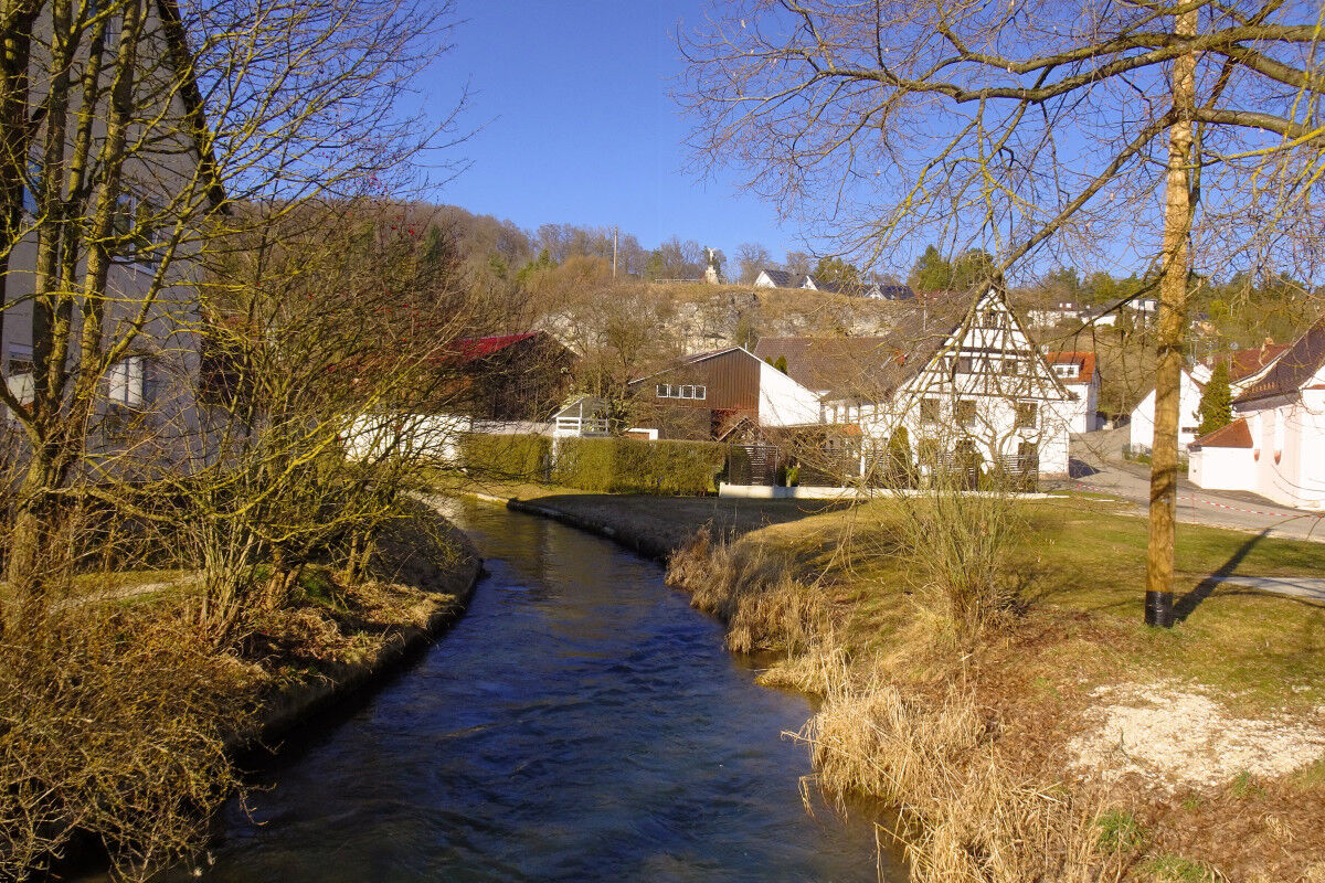Lauterach an der Großen Lauter.