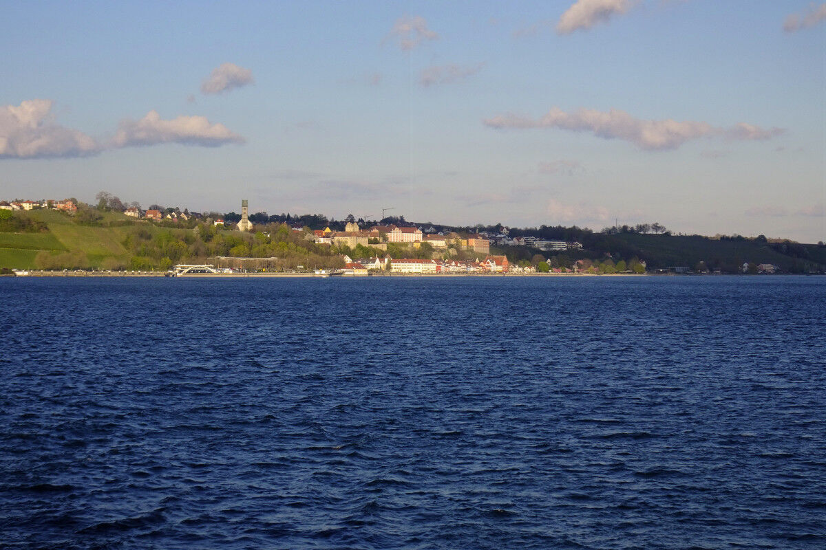 Auf der Fähre Meersburg-Konstanz.