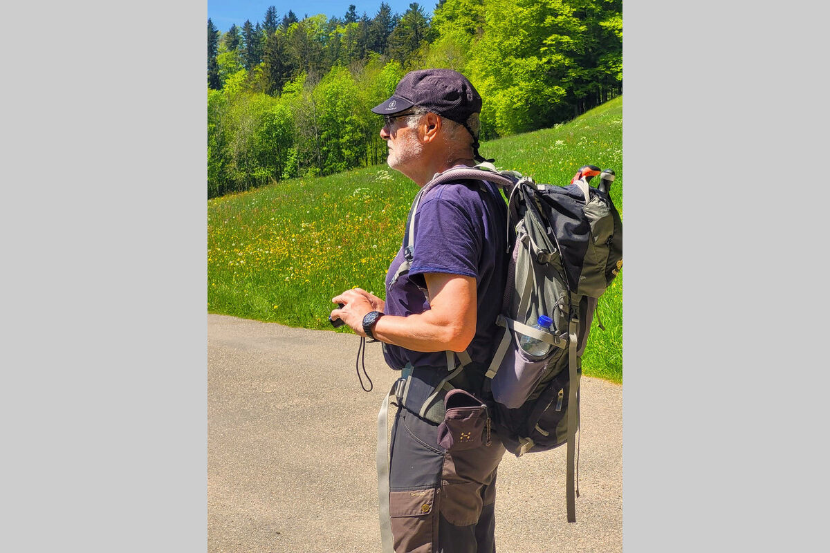 Start unserer Wanderung bei Gibswil.