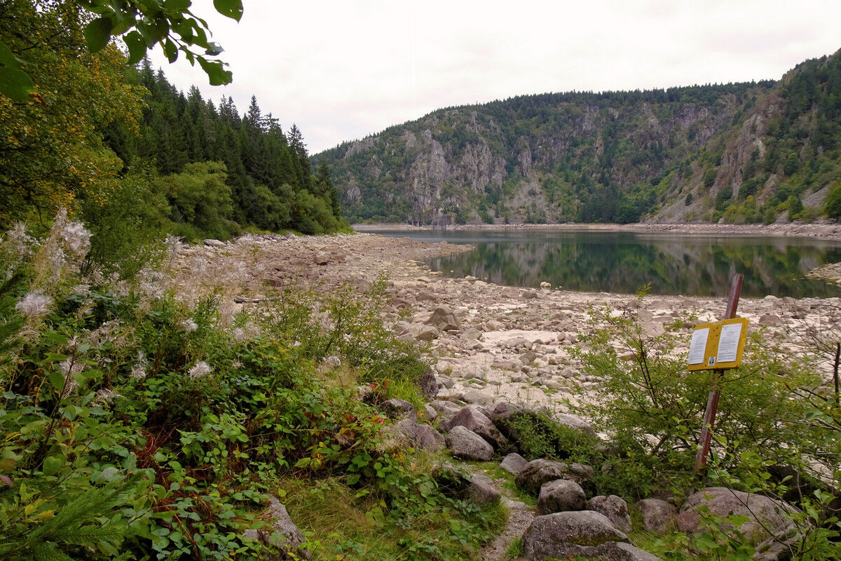 Zurück am Lac Blanc.