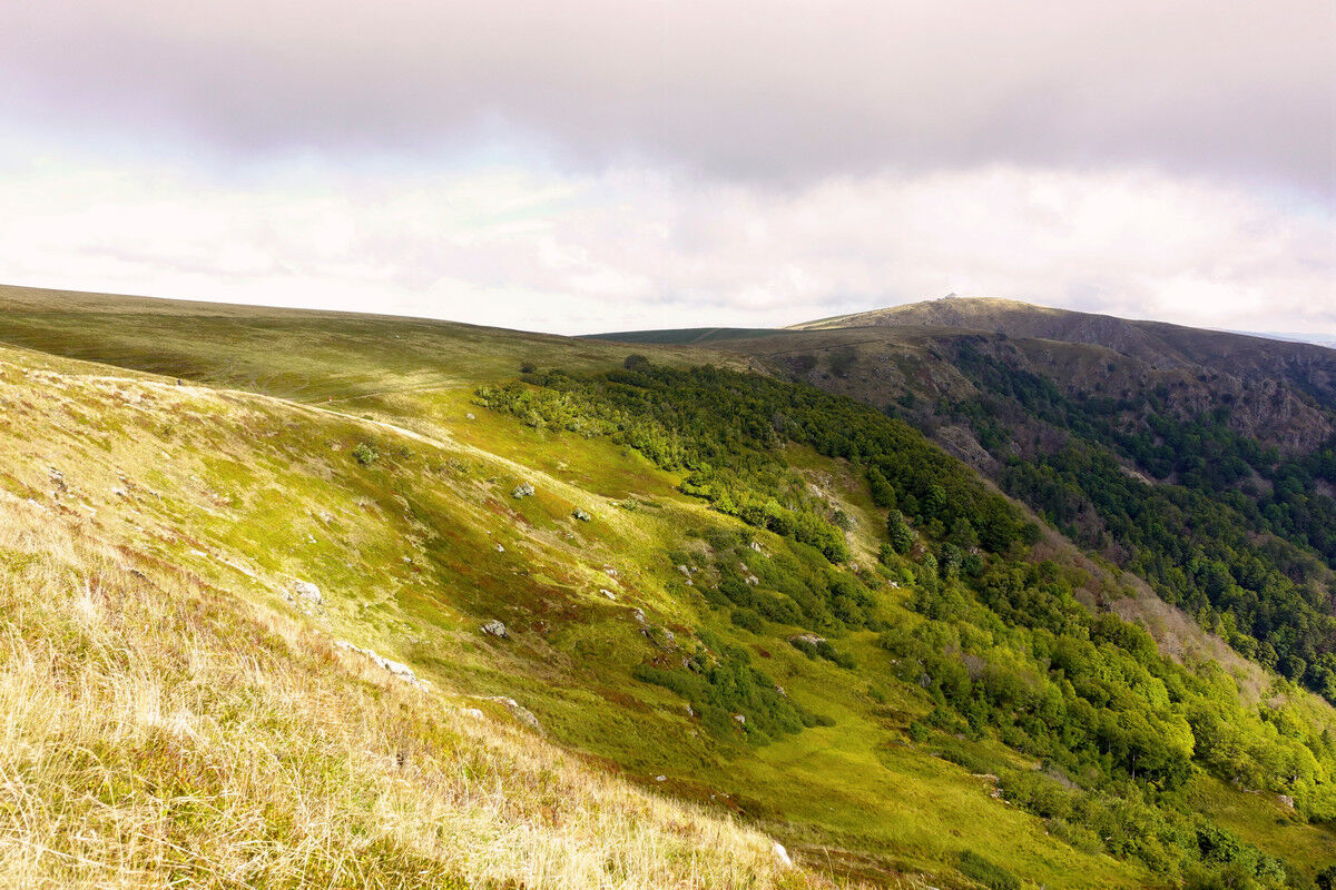 Ferner Blick auf den Hohneck.