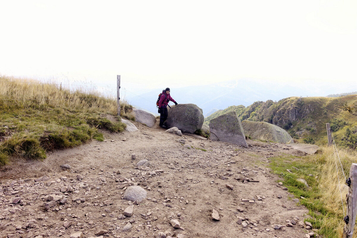 Aufstieg zum Hohneck.