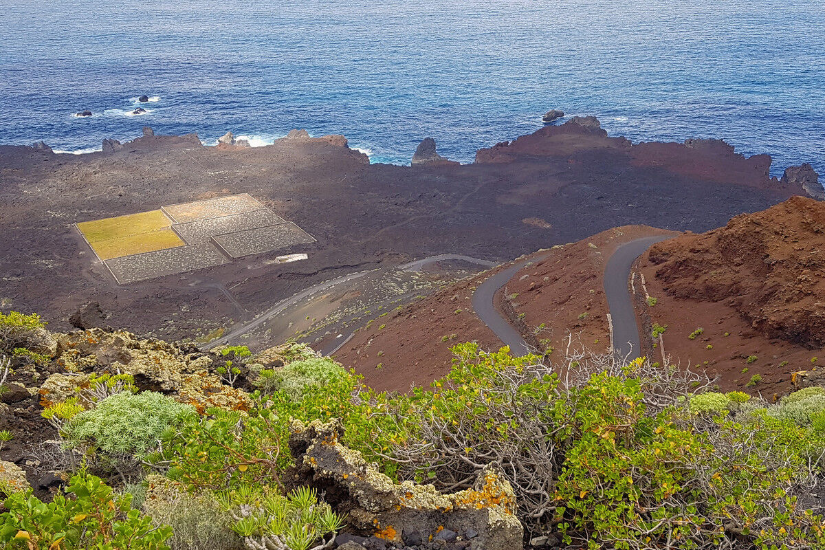 Mirador de El Lomo Negro: Blick auf El Golfo.